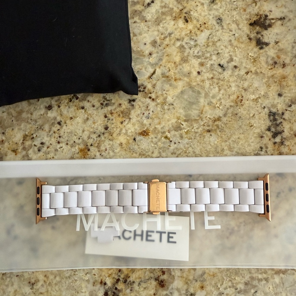 Machete White and Gold Women's Bracelet